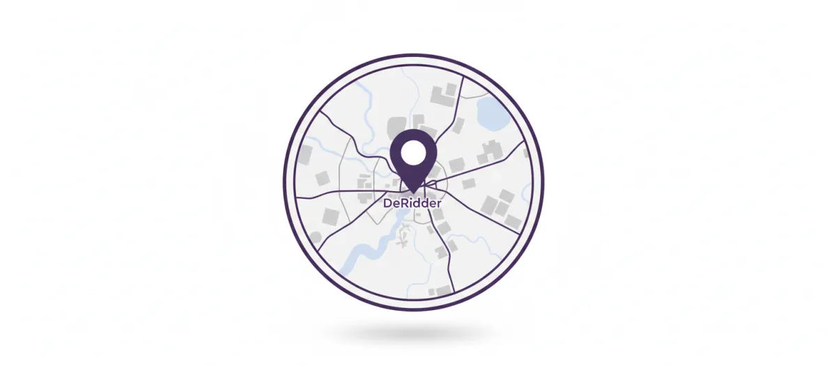 DeRidder Map Placeholder